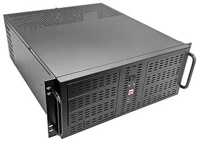 iStarUSA D-406-EC 4U Compact Stylish Rackmount Chassis (Standard Depth)