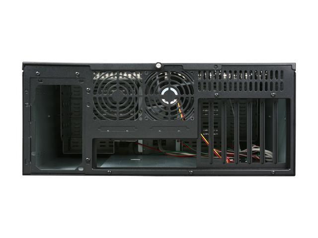 IStarUSA D400-6SE-SL 4U Rackmount Compact Stylish Server Chassis 6 External 5.25" Drive Bays - OEM