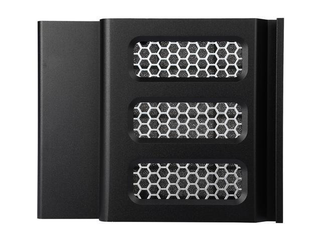 IStarUSA DD-400-SE-BLACK Stylish SE Aluminum 4U Bezel For IStarUSA D-400 Series Chassis