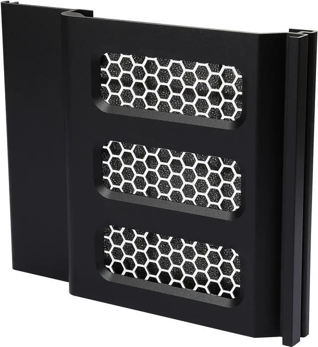 iStarUSA DD-400-SE-BLACK Stylish SE Aluminum 4U Bezel for iStarUSA D-400 Series Chassis