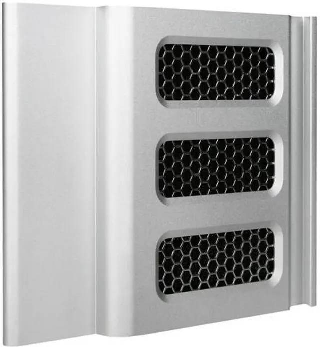 iStarUSA DD-400-SE-SILVER Stylish SE Aluminum 4U Bezel for iStarUSA D-400 Series Chassis