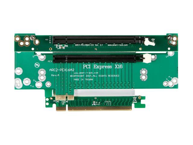 IStarUSA DD-760630 PCIe X16 And PCIe X1 Riser Card