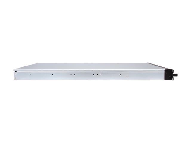 IStarUSA E1M4 Silver Heavy-duty SGCC Cold-rolled Steel (Main Chassis) 1U Rackmount 4-Bay Storage Server Chassis