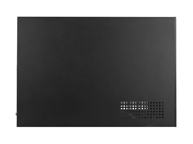 IStarUSA S-35-3DE1BK Black Aluminum / Steel Tower Compact Stylish 3x 3.5" Hotswap Trayless Mini-ITX Tower - Black HDD Handle