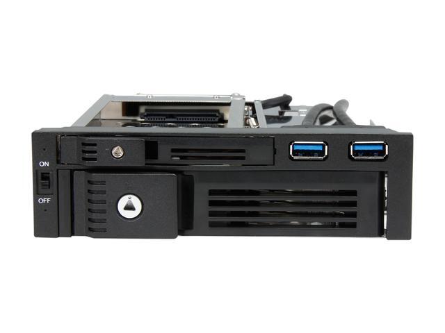 IStarUSA T-5K3525U-SA 5.25" To 2.5" And 3.5" SATA 6Gb/s Trayless Hot-Swap Cage With USB 3.0