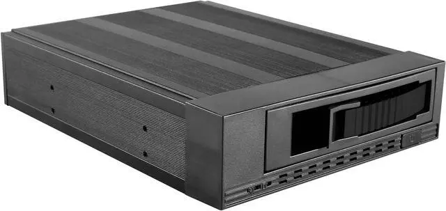 iStarUSA T-7M1-SA-BLACK 5.25" to 3.5" 2.5" SATA SAS 6 Gbps HDD SSD Hot-swap Rack