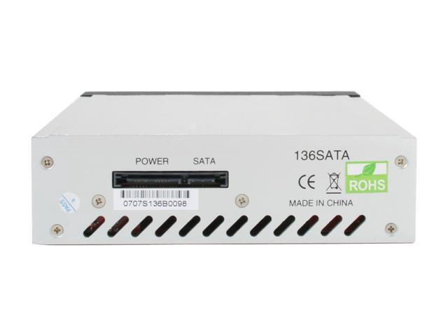 IStarUSA T-7M1-SA-SILVER 1x5.25" Bay Audio Series SATA Mobile Rack - OEM