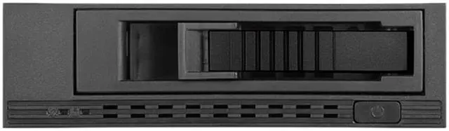 iStarUSA T-7M1HD-BLACK 5.25" to 3.5" 2.5" 12Gb/s HDD SSD Hot-swap Rack (Black Tray)