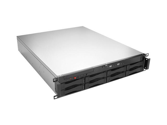 IStarUSA U-208SS 2U 8-Bay Storage Server Rackmount Chassis