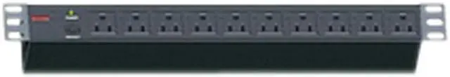 iStarUSA WA-PD010 10 Outlet Overload Circuit Breaker Protection Power Distribution Unit