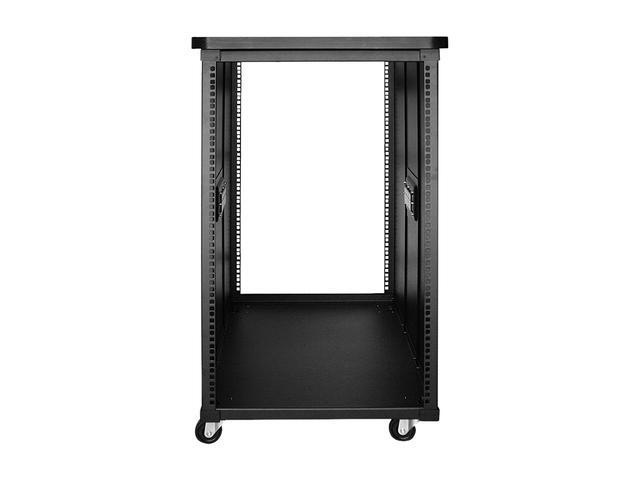 IStarUSA WD-1880-WT 18U 800mm Depth Simple Server Rack With Wood Top