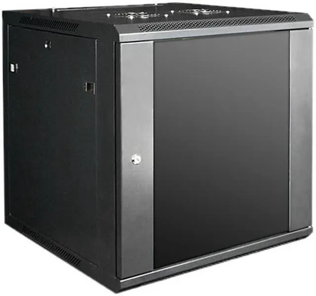 iStarUSA WM1260-KBR1U 12U 600mm Depth Wallmount Server Cabinet with 1U Keyboard Drawer
