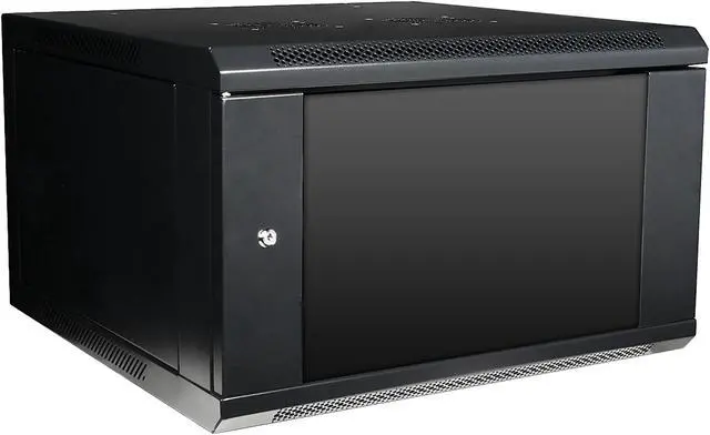iStarUSA WM660-SFH25 6U 600mm Depth Wallmount Server Cabinet with 1U Supporting Tray