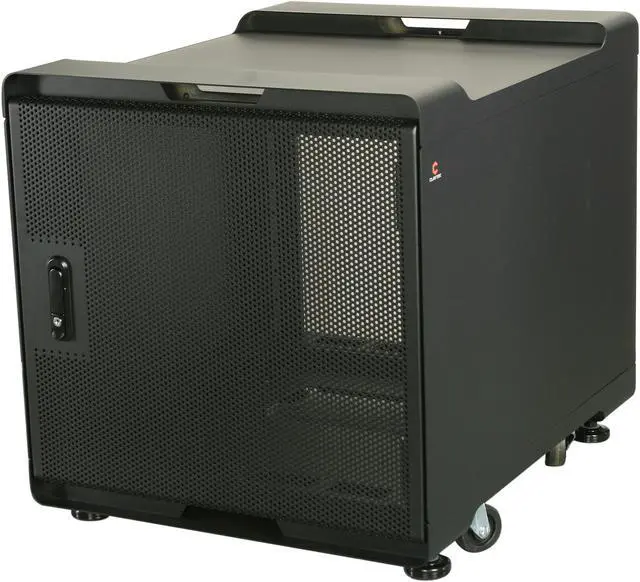 iStarUSA WS-1070B 10U 700mm Depth Audio/Video Rackmount Cabinet
