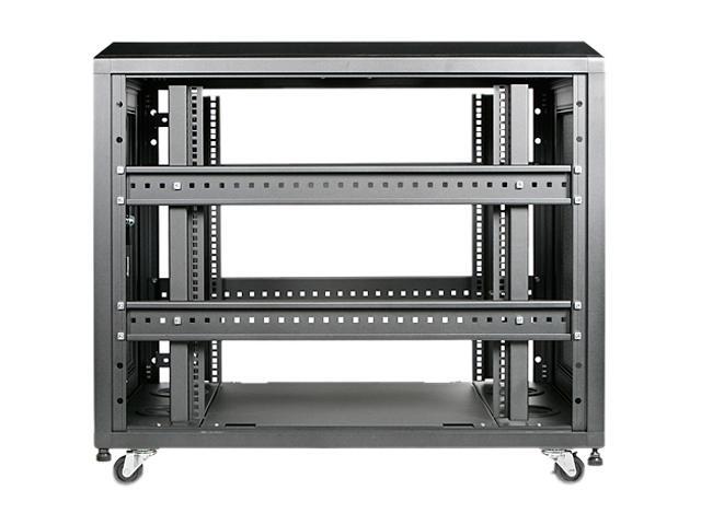 IStarUSA WX-1510 15U 4-Post 1000mm Open Frame Rack