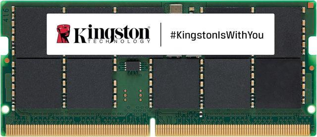 Kingston 16GB DDR5 SDRAM Memory Module - For Workstation - 16 GB - DDR5-4800/PC5-38400 DDR5 SDRAM - 4800 MHz Single-rank Memory - CL40 - 1.10 V - ECC - Unbuffered - 288-pin - DIMM - KTH-PL548E-16G