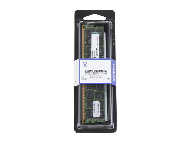 Kingston 16GB ECC Registered DDR3 1333 Server Memory (Server Hynix A) Model KVR13LR9D4/16HA