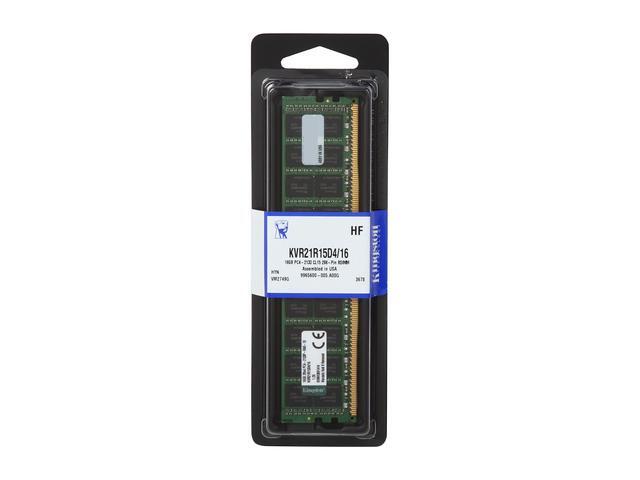 Kingston 16GB ECC Registered DDR4 2133 (PC4 17000) Server Memory Model KVR21R15D4/16