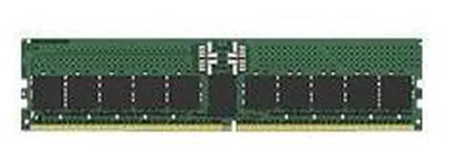 Kingston 32GB DDR5 SDRAM Memory Module - For Workstation Server-32 GB (1 x 32GB)-DDR5-4800/PC5-38400 DDR5 SDRAM-4800 MHz Dual-rank Memory -CL40-1.10 V-ECC- Registered -288-pin- DIMM- KTH-PL548D8-32G