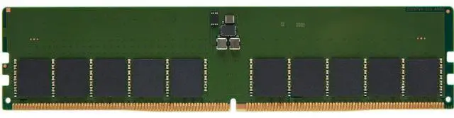 Kingston 32GB DDR5 SDRAM Memory Module - For Workstation - 32 GB - DDR5-4800/PC5-38400 DDR5 SDRAM - 4800 MHz Dual-rank Memory - CL40 - 1.10 V - ECC - Unbuffered - 288-pin - DIMM - KTD-PE548E-32G
