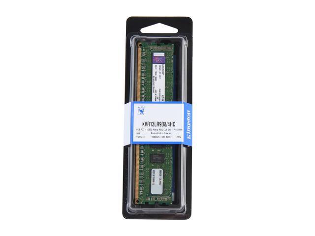 Kingston 4GB ECC Registered DDR3 1333 Server Memory DR X8 1.35V Server Hynix C Model KVR13LR9D8/4HC