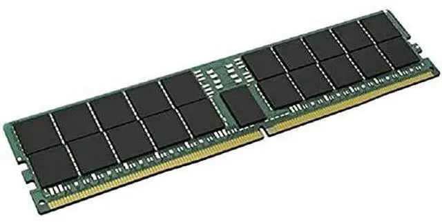 Kingston 64GB DDR5 SDRAM Memory Module - For Compute Module Server Desktop PC - 64 GB - DDR5-4800/PC5-38400 DDR5 SDRAM - 4800 MHz - CL40 - 1.10 V - ECC - Registered - 288-pin -DIMM - KTH-PL548D4-64G