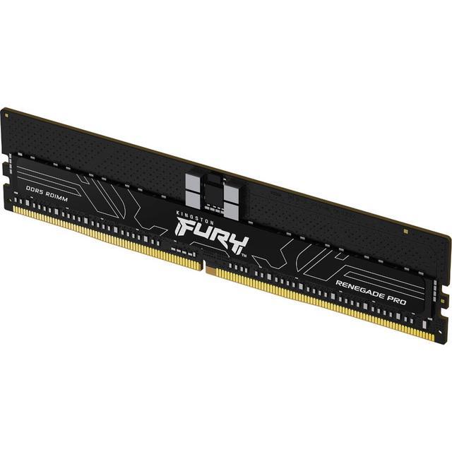Kingston FURY Renegade Pro 32GB DDR5 SDRAM Memory Module - For Desktop PC Workstation - 32 GB (1 X 32GB) - DDR5-5600/PC5-44800 DDR5 SDRAM - 5600 MHz - CL36 - 1.25 V - ECC - Registered - KF556R36RB-32