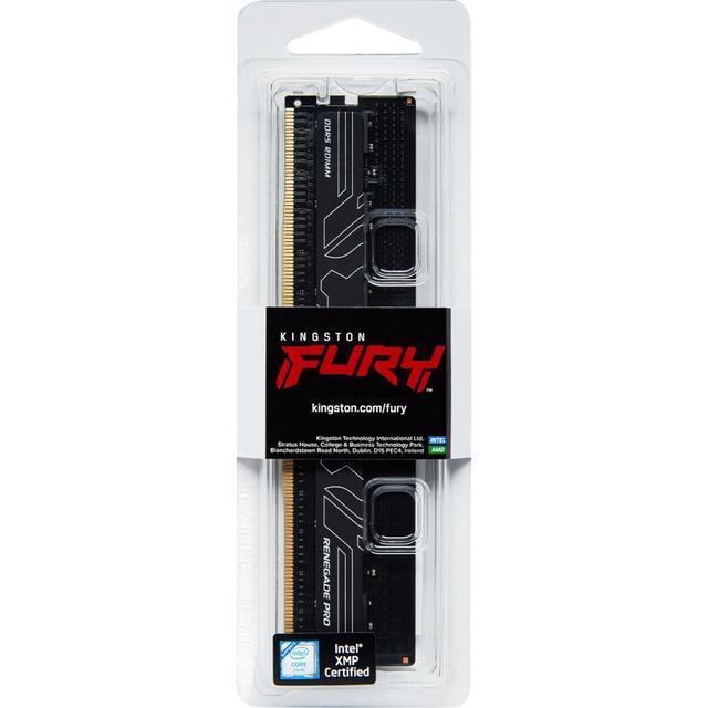 Kingston FURY Renegade Pro 32GB DDR5 SDRAM Memory Module - For Desktop PC Workstation - 32 GB (1 X 32GB) - DDR5-5600/PC5-44800 DDR5 SDRAM - 5600 MHz - CL36 - 1.25 V - ECC - Registered - KF556R36RB-32