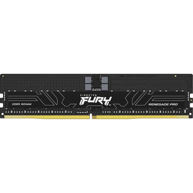 Kingston FURY Renegade Pro 64GB (4 X 16GB) DDR5 SDRAM Memory Kit - For Desktop PC Workstation - 64 GB (4 X 16GB) - DDR5-4800/PC5-38400R DDR5 SDRAM - 4800 MHz - CL36 - 1.10 V - ECC - KF548R36RBK4-64