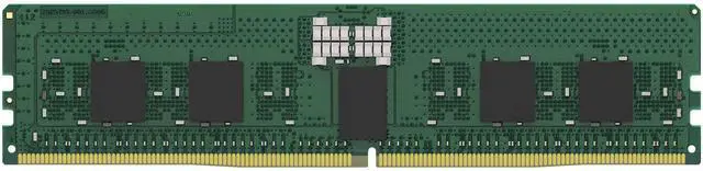 Kingston KSM56R46BD4-64HA 64GB DDR5 SDRAM Memory Module - For Server Motherboard Computer - 64 GB - DDR5-5600/PC5-44800 DDR5 SDRAM - 5600 MHz Dual-rank Memory - CL46 - 1.10 V - ECC