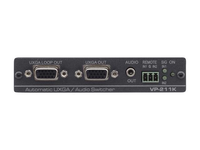 Kramer VP-211K 2x1 Computer Graphics Video & Stereo Audio Standby Switcher