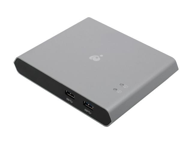 KVM 2-Port USB-C - IOGEAR 2 USB-C/Thunderbolt 3 Devices - 2 USB 3.1 Up To 5Gbps - 4k 30Hz - Power Delivery 75W - Plug N Play - TAA - Mac/Win - GUD3C04