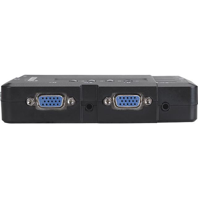 KVM SWITCH 4-PORT COMPACT USB-A
