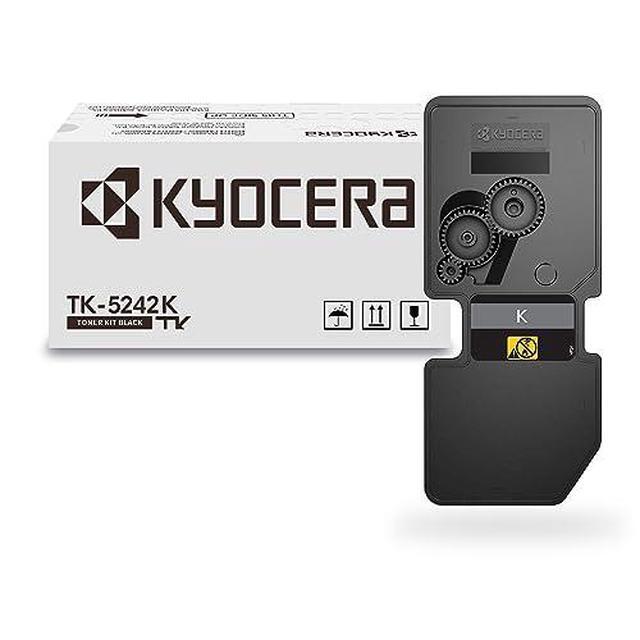 Kyocera 1T02R70US0 Tk-5242K Black Toner Cartridge For Use In Ecosys M5526Cdw P5026Cdw Estim
