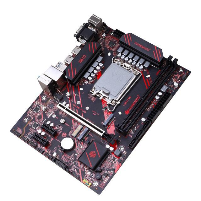 LGA1700 H610M PLUS Motherboard M-ATX DDR4 Support Intel LGA 1700 CPU 12100F 12400F 12490F 12600F 12700F 13600F