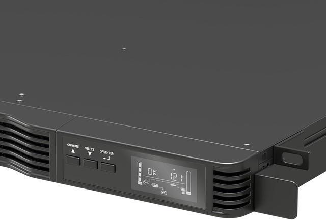 Liebert PSI5 UPS - 1000VA 900W 120V 1U Line Interactive AVR Rack Mount Sine Wave UPS 0.9 Power Factor Uninterruptible Power Supply(Battery Backup) With Surge Protection (PSI5-1000RM1201U)