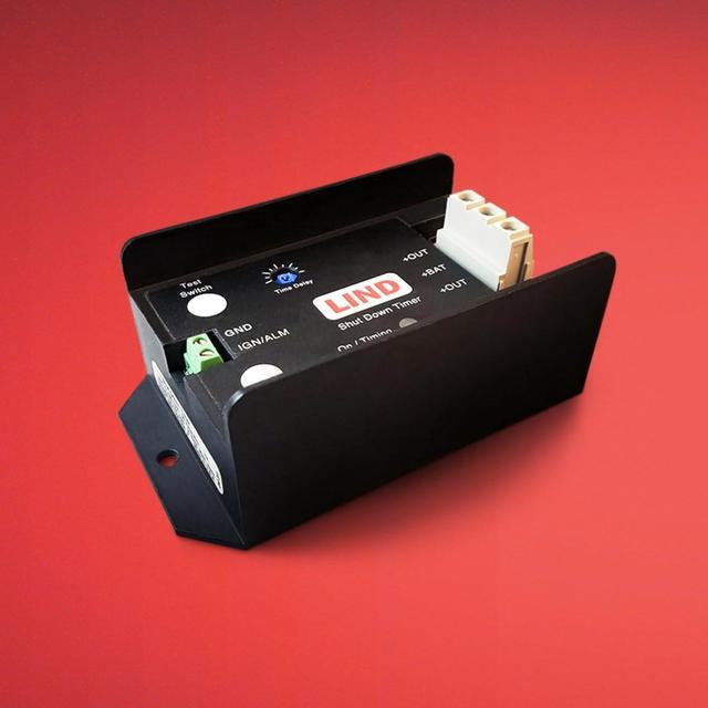 Lind Electronics SDT1230U-023 Shut Down Timer 0-4 Hour With Terminal Block Ul
