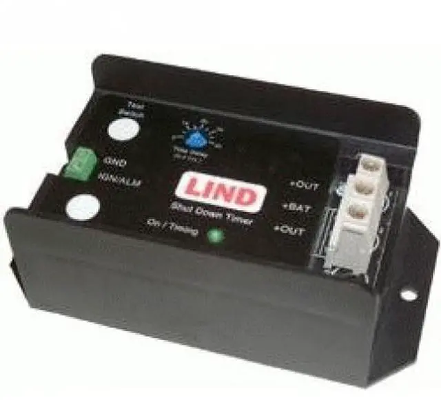 Lind Electronics SDT1230U-023 Shut Down Timer 0-4 Hour With Terminal Block Ul