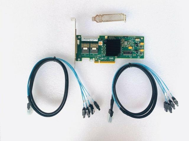 LSI 6Gbps 9240-8i FW:P20 LSI 9211 IT Mode ZFS FreeNAS UnRAID +2*SFF-8087 SATA