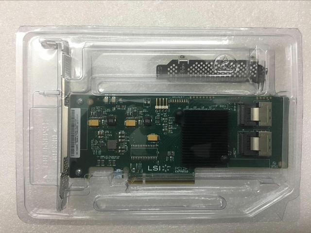 LSI 9201-8i = (9211-8i) 6Gbps SAS HBA FW: P20 IT Mode ZFS FreeNAS UnRAID