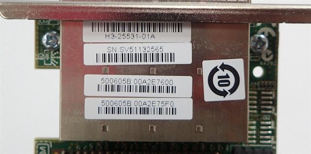 LSI 9206-16E Quad Port SAS 6Gb/s PCI-e HBA Host Bus Adapter Card H3