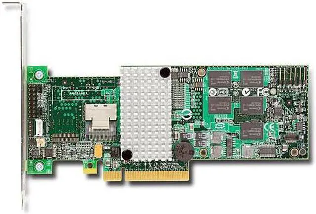 LSI 9260-4I Logic 92604I 6Gb 4Port Internal Pcie Sas Sata Raid Controller With 512Mb Ddrii Cache