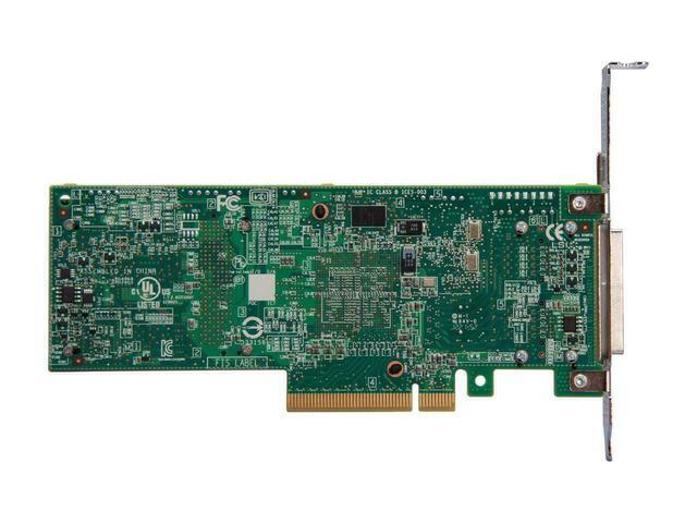LSI 9286CV-8e (9207-8e) HBA SAS2308 PCI-E 3.0 W/BOTH BRACKETS ZFS UNRAID FREENAS