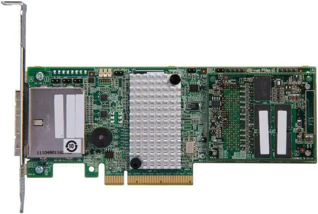 LSI 9286CV-8e (9207-8e) HBA SAS2308 PCI-E 3.0 w/BOTH BRACKETS ZFS UNRAID FREENAS