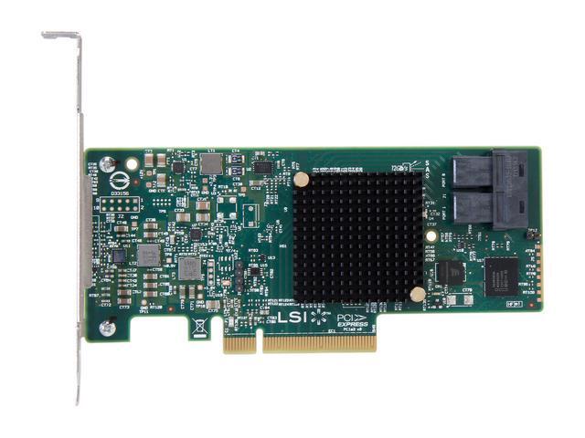 LSI 9300-8i PCI-Express 3.0 SATA / SAS 8-Port SAS3 12Gb/s HBA - Single Avago Technologies