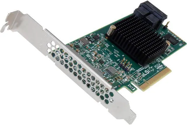 LSI 9300-8i PCI-Express 3.0 SATA / SAS 8-Port SAS3 12Gb/s HBA - Single Avago Technologies