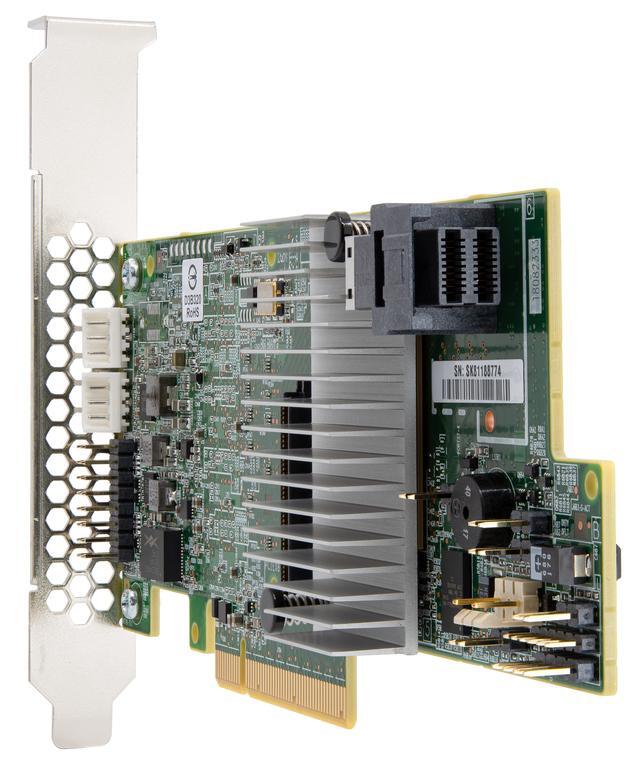 LSI 9300 MegaRAID SAS 9361-4i (LSI00415) PCI-Express 3.0 X8 SATA / SAS High Performance Four-Port 12Gb/s RAID Controller (Single Pack) - Avago Technologies