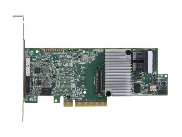 LSI 9300 MegaRAID SAS 9361-8i (LSI00416) PCI-Express 3.0 X8 Low Profile SATA / SAS High Performance Eight-Port 12Gb/s RAID Controller (Kit) Avago Technologies