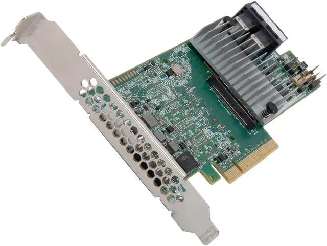 LSI 9300 MegaRAID SAS 9361-8i (LSI00416) PCI-Express 3.0 x8 Low Profile SATA / SAS High Performance Eight-Port 12Gb/s RAID Controller (Kit) Avago Technologies