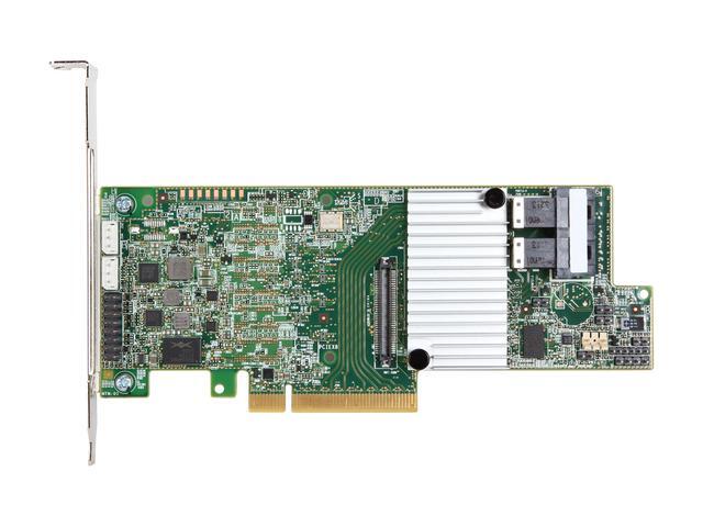 LSI 9300 MegaRAID SAS 9361-8i (LSI00417) PCI-Express 3.0 X8 Low Profile SATA / SAS High Performance Eight-Port 12Gb/s RAID Controller (Single Pack) Avago Technologies